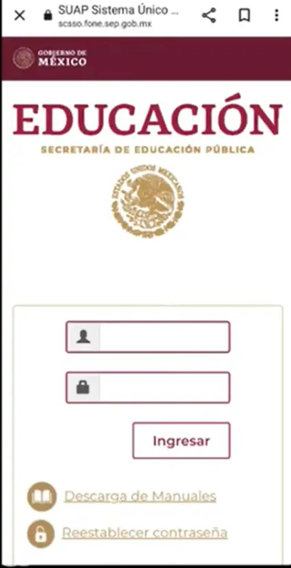 Iniciar sesión desde un teléfono móvil