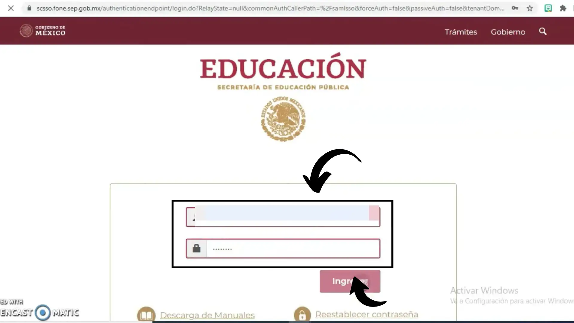 Paso 4: Inicia sesión para finalizar la configuración