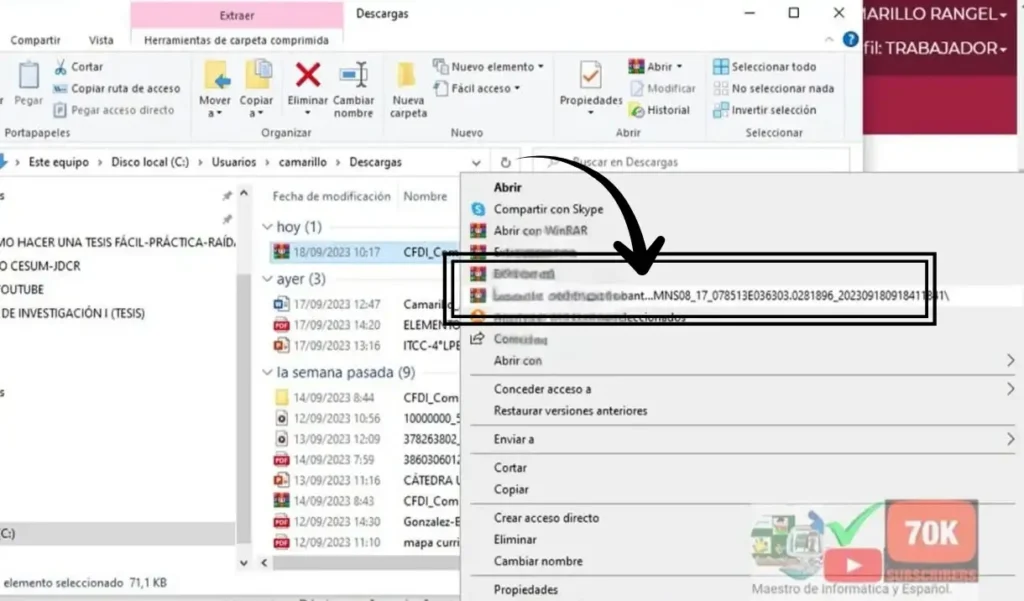 Paso 8: Abre y guarda el archivo descargado