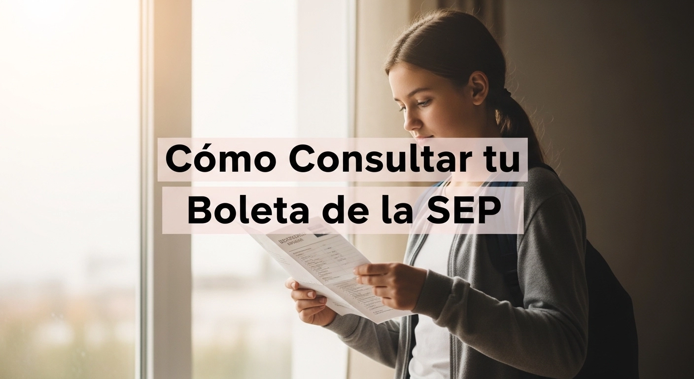 Cómo Consultar la Boleta de la SEP en Línea 1 Como Consultar tu Boleta de la SEP