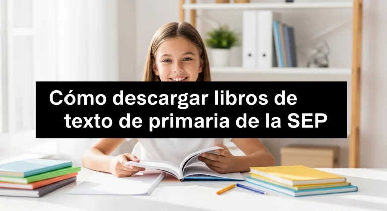 Libros Primaria SEP: Cómo Acceder y Descargar Libros de Texto Gratis