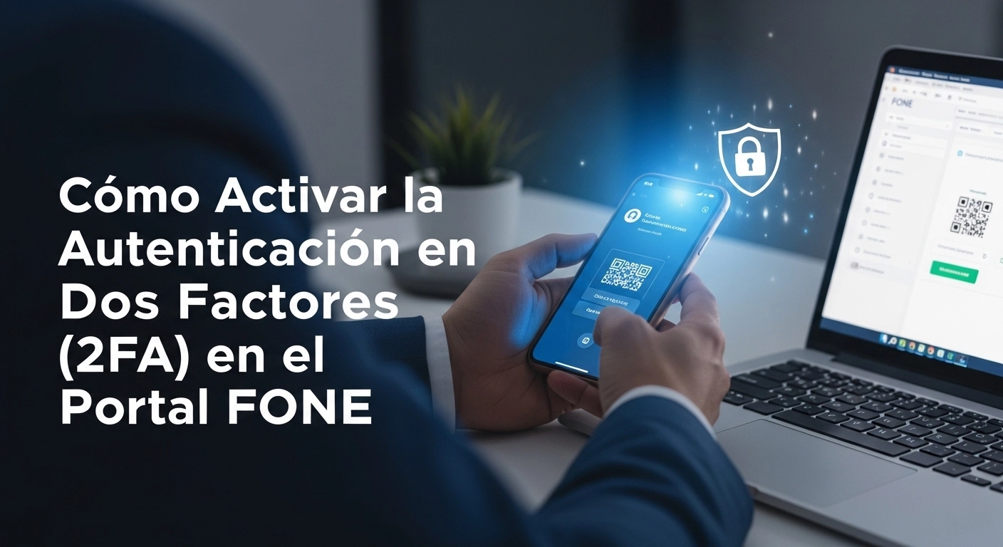 Cómo Activar la Autenticación en Dos Factores (2FA) en el Portal FONE (Guía Paso a Paso) 1 Como Activar la Autenticacion en Dos Factores 2FA en el Portal FONE